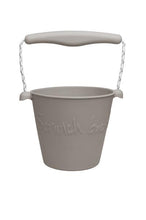Load image into Gallery viewer, Scrunch Bucket and Spade | Warm Grey
