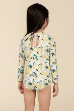 Load image into Gallery viewer, The &quot;Sophie&quot; Ruffle Rashguard - Size 8/9Y
