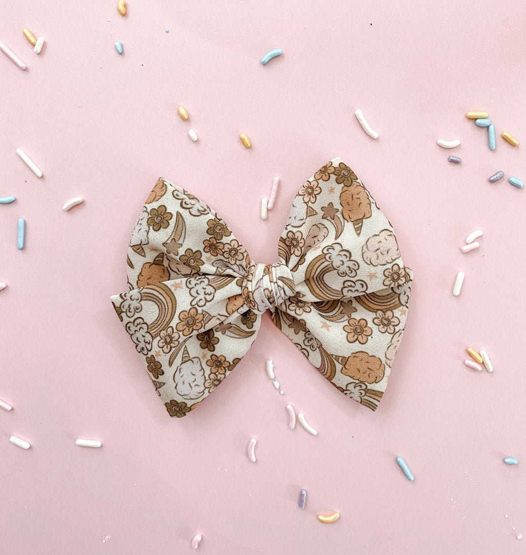 L'WREN BOW | Cotton Candy Rainbow
