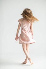 Load image into Gallery viewer, Flutter Sleeve Dress | Petal Tie Dye
