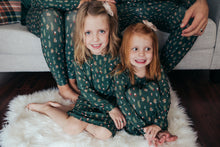 Load image into Gallery viewer, Holiday Bamboo Nightgown | Winter Berries - Size 10/11Y
