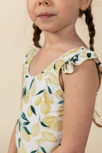Load image into Gallery viewer, The &quot;Sophie&quot; Ruffle Shoulder One Piece - Size 8/9Y
