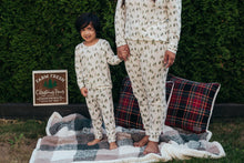 Load image into Gallery viewer, Holiday Bamboo Pajama Set | Holiday Tree Farm - Size 10/11Y
