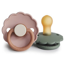 Load image into Gallery viewer, FRIGG Daisy Natural Rubber Baby Pacifier | Biscuit/Lily Pad
